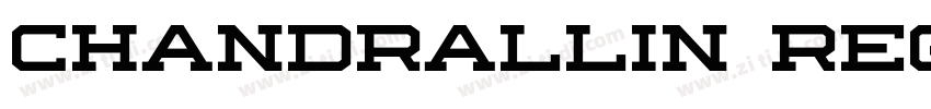 Chandrallin Regular字体转换 Chandrallin Regular字体转换